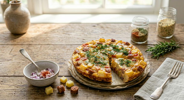 The Ultimate Lazy Spanish Omelet: A Hearty Breakfast for the Whole Family