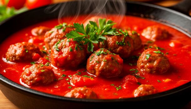 The Ultimate Weeknight Hero: One-Pan Classic Meatballs in a Rich Tomato Sauce