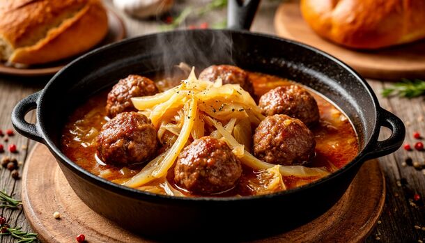 Feed the Whole Family for Cents: The Hearty Scottish Meatball Secret Using Just Ground Meat and Cabbage