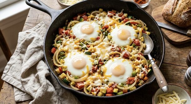 Stop Making Boring Scrambled Eggs: This 15-Minute Zucchini and Melted Cheese Skillet is the Ultimate Summer Comfort Breakfast