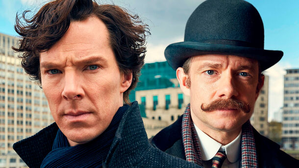 Sherlock's Cumberbatch and Freeman Have a Lot to Say About NSFW Fan Art of Them Sherlock's Cumberbatch and Freeman Have a Lot to Say About NSFW Fan Art of Them