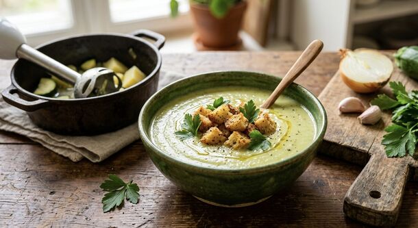 Move Over, Fritters: This Creamy Zucchini and Potato Soup Is Your New Summer Obsession