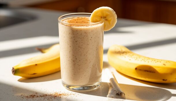 Forget Cereal: This 2-Minute Banana Oat Smoothie Is the Ultimate Fuel for Your Busiest Mornings