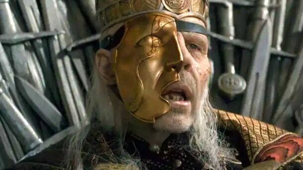 There's a Hidden Meaning Behind That Terrifying Viserys' Mask There's a Hidden Meaning Behind That Terrifying Viserys' Mask