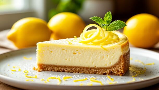 Guilt-Free Lemon Cheesecake: The Amazing No-Flour, No-Cheese Recipe Every Dieter Needs