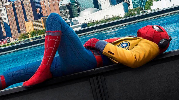 Tom Holland's Casual Nap On Set Later Became the Best Spider-Man Poster Tom Holland's Casual Nap On Set Later Became the Best Spider-Man Poster