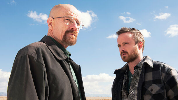 Breaking Bad Once Came This Close to Being Canceled, But Was Saved By a Strike Breaking Bad Once Came This Close to Being Canceled, But Was Saved By a Strike