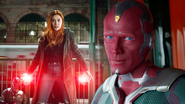 Paul Bettany Had to Improvise Avengers’ Most Tragic Scene (While Elizabeth Olsen Laughed) Paul Bettany Had to Improvise Avengers’ Most Tragic Scene (While Elizabeth Olsen Laughed)