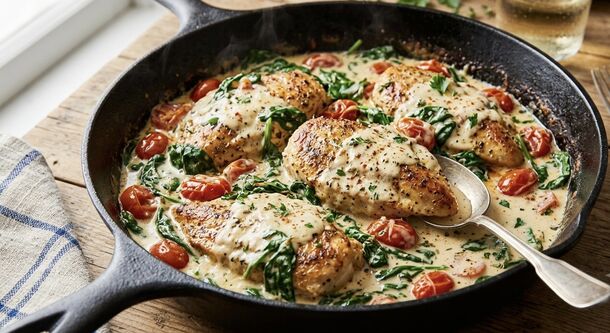 Forget Bland Chicken — This Tuscan Skillet Recipe Is a Total Game Changer