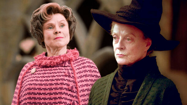 Harry Potter Flashback: Here's a BTS Clip of Umbridge and McGonagall Being Besties