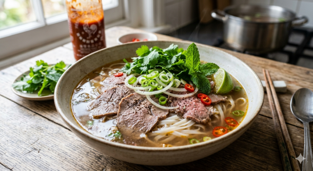 Mastering the Art of Pho Bo: A Chef’s Guide to the Perfect Rice Noodles and Aromatic Beef Broth
