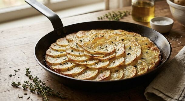 Ditch the Fries: This Crispy, Buttery French Pommes Anna Is Better Than Any Pie