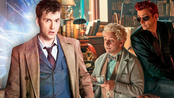Fez, Fly and a Musical: All Doctor Who Easter Eggs in Good Omens S2 You Probably Missed Fez, Fly and a Musical: All Doctor Who Easter Eggs in Good Omens S2 You Probably Missed