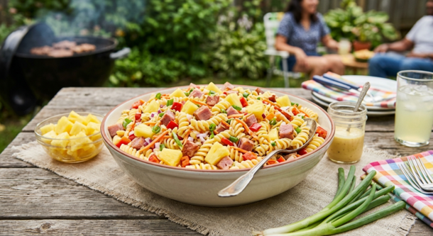 Hawaiian Pasta Salad: The Sweet & Savory BBQ Side You'll Love