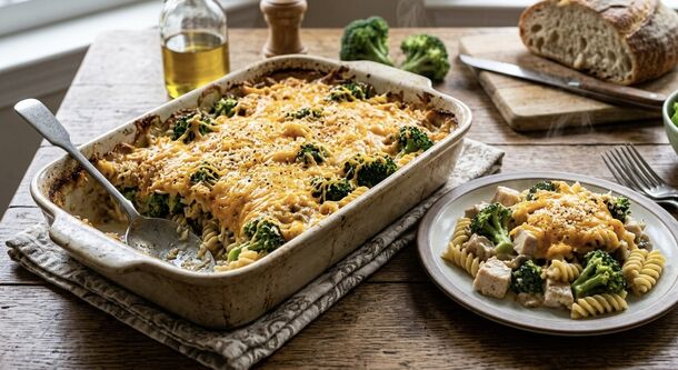 The Ultimate Freezer-to-Table Comfort Dinner: The Easiest Weeknight Chicken and Broccoli Casserole