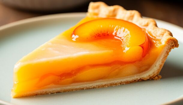 Better Than Cake: This Lazy Canned Peach & Sour Cream Tart is a May Sensation
