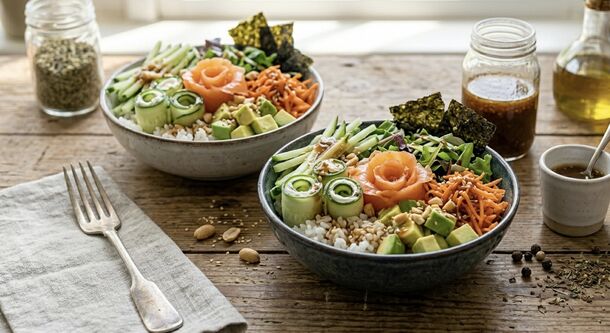 This Vibrant Salmon Poke Bowl Is Your New Ultimate Summer Meal