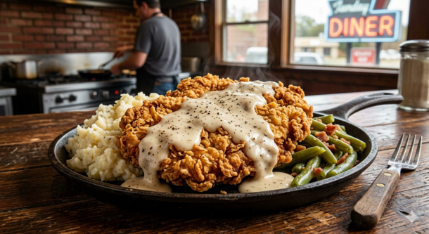Crunchy, Creamy, and Iconic: How to Master Texas-Style Chicken-Fried Steak at Home