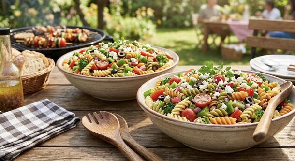 The Ultimate Crowd-Pleasing Italian Pasta Salad: Bright, Tangy, and Loaded with Veggies