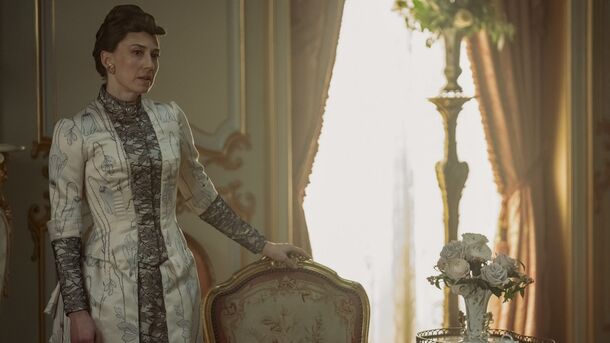 Who are the Russells based on? The Gilded Age merged two robber barons and one ballroom war