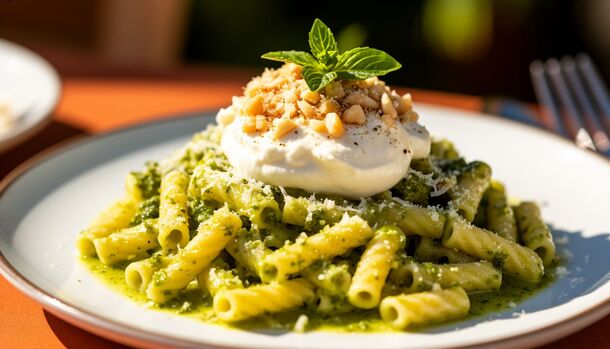 Mastering the Milanese Glow: The 15-Minute Homemade Pesto & Silk Cheese Pasta Recipe