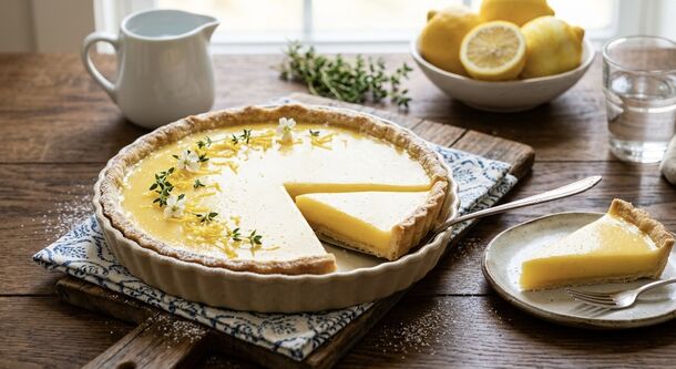 Better Than a Bakery: The Easiest Velvet-Smooth Lemon Tart from Scratch