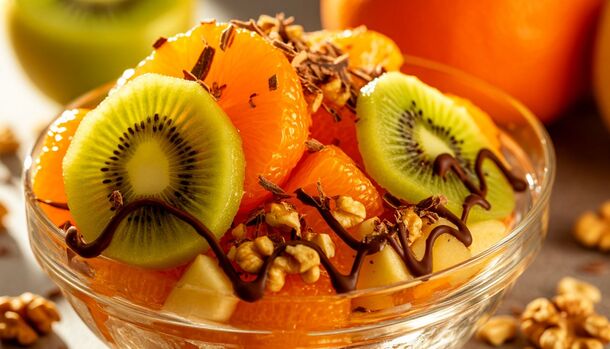 Elegant Yet Effortless: The Secret to Making a Boutique-Style Fruit & Chocolate Salad at Home