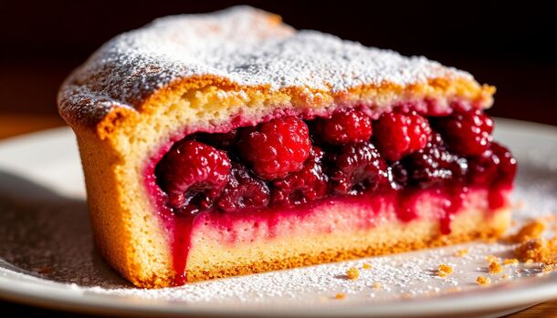 The Berry Cloud Cake: A Dreamy Sour Cream & Soufflé Delight