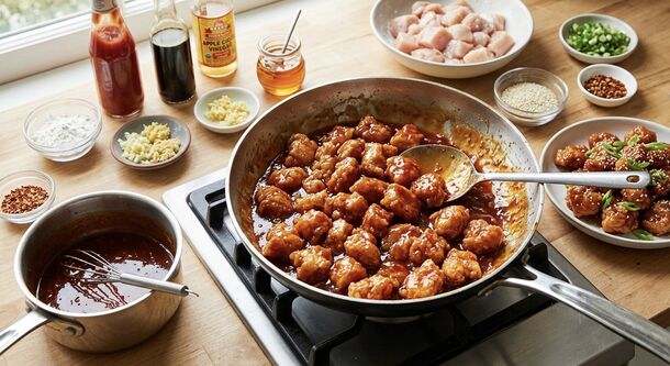 This Simple Sweet and Sour Chicken Takes Only 10 Minutes