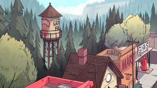 The Town With the Most Boring Name: The Real 'Gravity Falls' Is in Oregon — But Nothing There Looks Like the Show The Town With the Most Boring Name: The Real 'Gravity Falls' Is in Oregon — But Nothing There Looks Like the Show