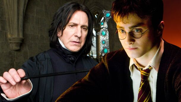 Snape's Very First Words to Harry Potter Have a Hidden Heartbreaking Meaning Snape's Very First Words to Harry Potter Have a Hidden Heartbreaking Meaning