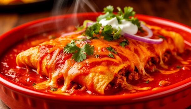 Just Like Abuela’s: The Secret to Making Authentic Chicken Enchiladas With a Rich, Smoky Sauce