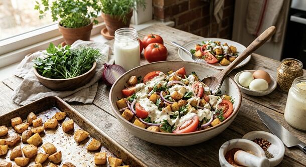 Roasted Potato and Tomato Salad That Makes for an Excellent Weeknight Meal