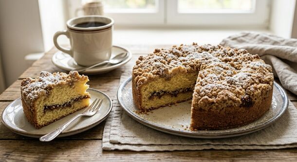 The Ultimate New York Style Coffee Cake: Extra Crumble, Extra Flavor