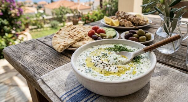 Pure Mediterranean Freshness: Authentic 15-Minute Greek Tzatziki Sauce