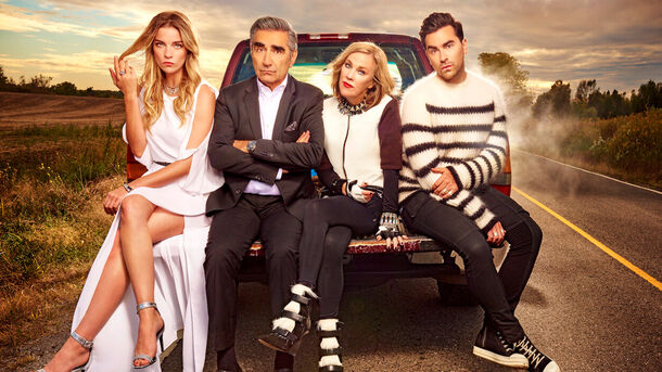 Schitt's Creek’s Most Iconic Line Only Actually Sounds Twice in The Entire Series Schitt's Creek’s Most Iconic Line Only Actually Sounds Twice in The Entire Series