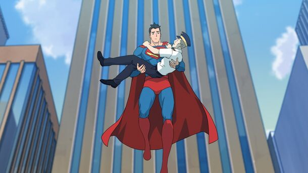 What did Lex see in My Adventures with Superman? The scene showing it was storyboarded for season 2 — then cut