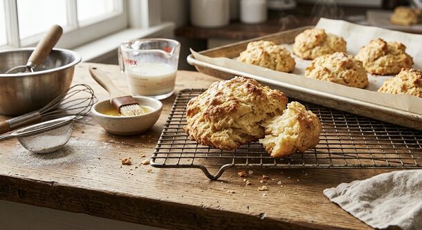 The 3-Ingredient Shortcut to the Flakiest, Most Buttery Drop Biscuits You'll Ever Eat