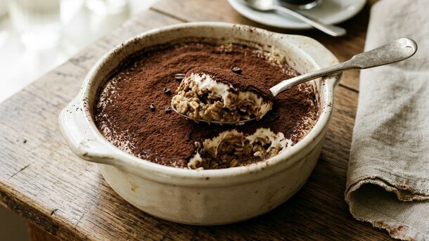 Dessert for Breakfast? This Healthy Oats Tiramisu Is a Game Changer