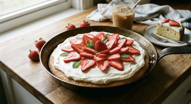 Forget Complicated Summer Baking: Try This Soft Yogurt and Fresh Strawberry Cake Hack with Sweet Cream Cheese Frosting