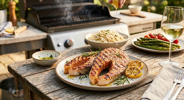 Super Juicy Grilled Lemon Salmon: The Ultimate 20-Minute Dinner