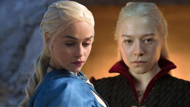 Emilia Clarke Helped HoTD's Emma D'Arcy Prepare For The Role (But We'll Never Know The Advice) Emilia Clarke Helped HoTD's Emma D'Arcy Prepare For The Role (But We'll Never Know The Advice)