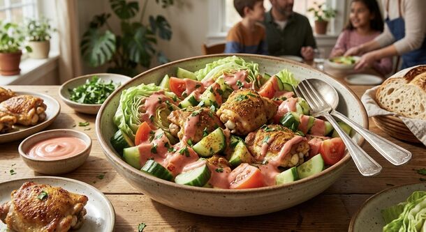 The Crowd-Pleasing Chicken Salad with a Tangy Pink Dressing That Will Have Everyone Begging for Seconds