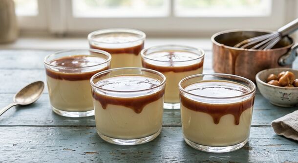 These No-Bake Caramel Pudding Cups Are the Ultimate Easy Summer Dessert Shortcut