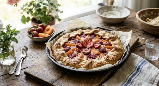 Step Aside, Bakeries: This Rustic 30-Minute Cottage Cheese and Berry Galette Is a Perfect Summer Dessert