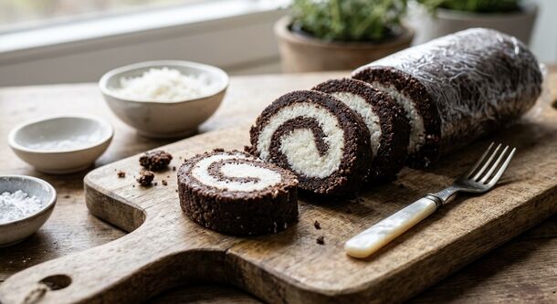 The 15-Minute No-Bake Coconut Roll That Easily Replaces Expensive Candy Bars