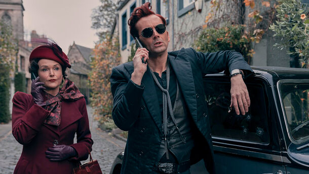 One Part Of Good Omens' Crowley Look David Tennant Absolutely Hates One Part Of Good Omens' Crowley Look David Tennant Absolutely Hates