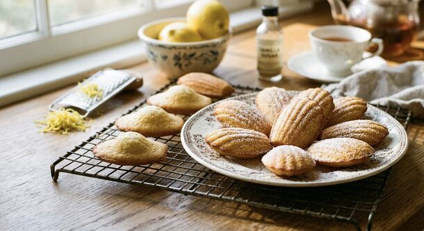 These 15-Minute French Madeleine Cookies Taste Like Soft Pillows of Lemon and Vanilla