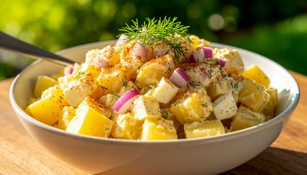 The Only Side Dish You Need: This Classic American Potato Salad Will Steal the Show at Your Next BBQ