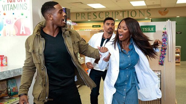 What happened to Sharon in The Oval? Her love triangle once put a truck through a pharmacy window